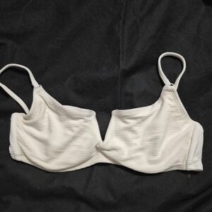 No Boundaries White Bikini Swimwear Top